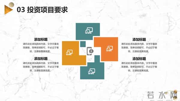 需要吗？第1220期：精致黄绿商业计划书PPT模板