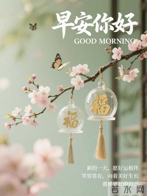 20句高级感早安祝福,愿你被阳光拥抱,吉祥如意绕心头,平安喜乐