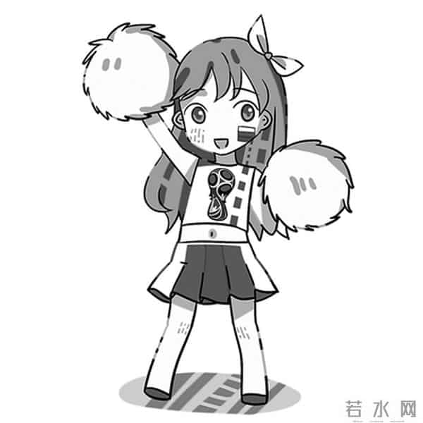 拉拉队拼的不仅是颜值 更是实力