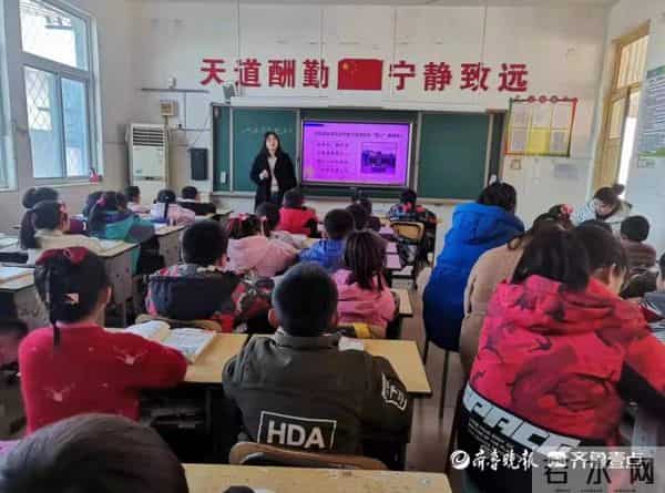 以研促教,广平镇焦集小学开展新学期语文第一次教研活动