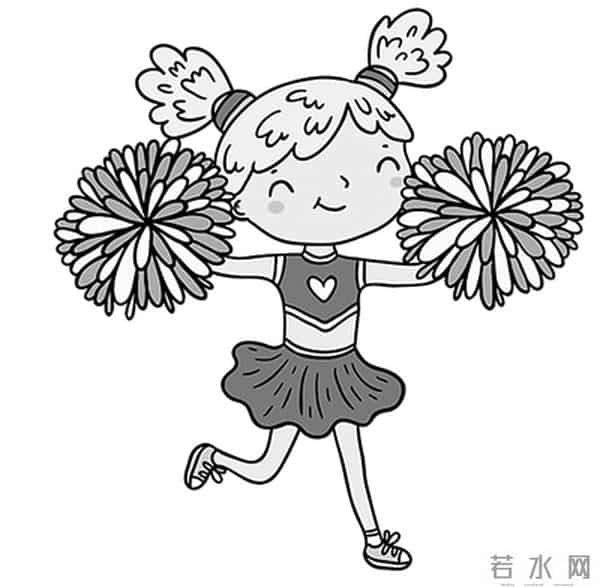 拉拉队拼的不仅是颜值 更是实力