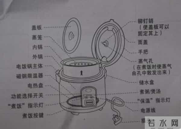 电饭煲这 4 个地方不洗,当心吃“蟑螂蒸饭”!