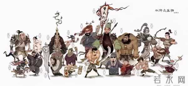 108位梁山好汉另类的座次表:按出场次数排序会是啥情况?