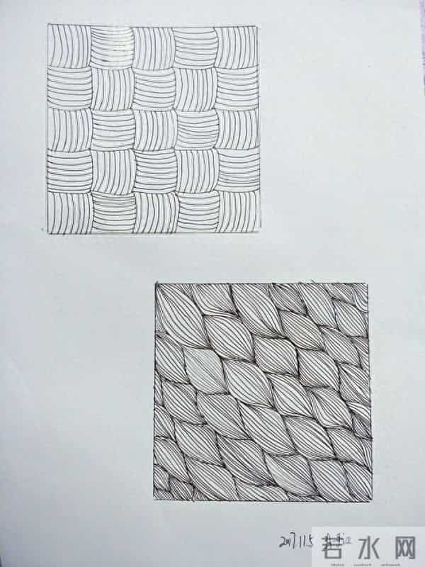 《禅绕画新手的第一课：3个控笔练习，治好你的“手抖”焦虑》