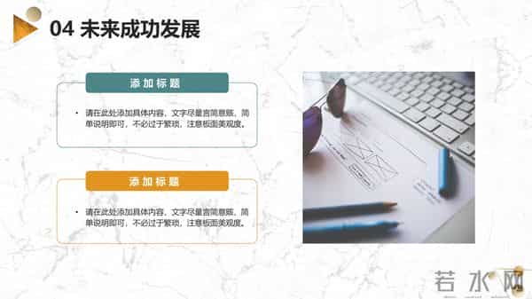 需要吗？第1220期：精致黄绿商业计划书PPT模板