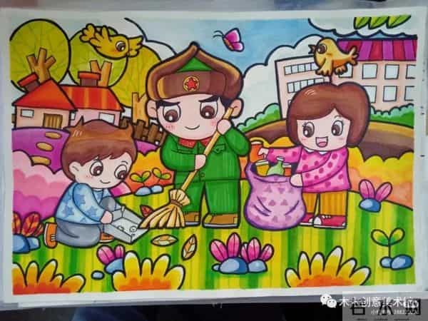 23张学习雷锋、好榜样主题、手抄报绘画，各位请收好！