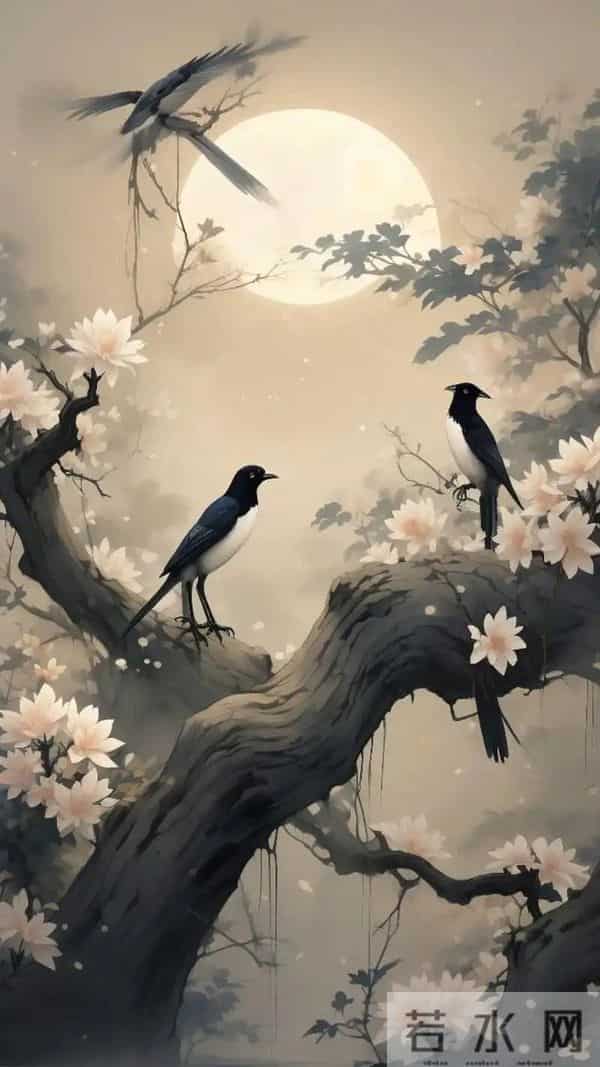 25句带“月”的古诗词,首首藏着千年浪漫,第16句你一定背过