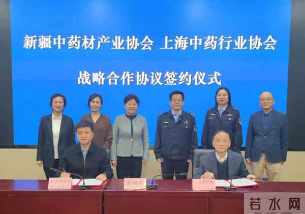 沪疆中药协会合作签约 开启资源互补技术互融市场互通新征程