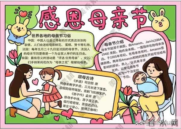 母亲节手抄报（最新汇总）