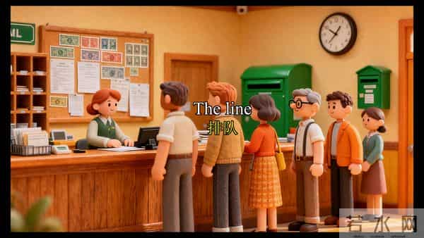 英语启蒙 - 儿童每日一句：邮局