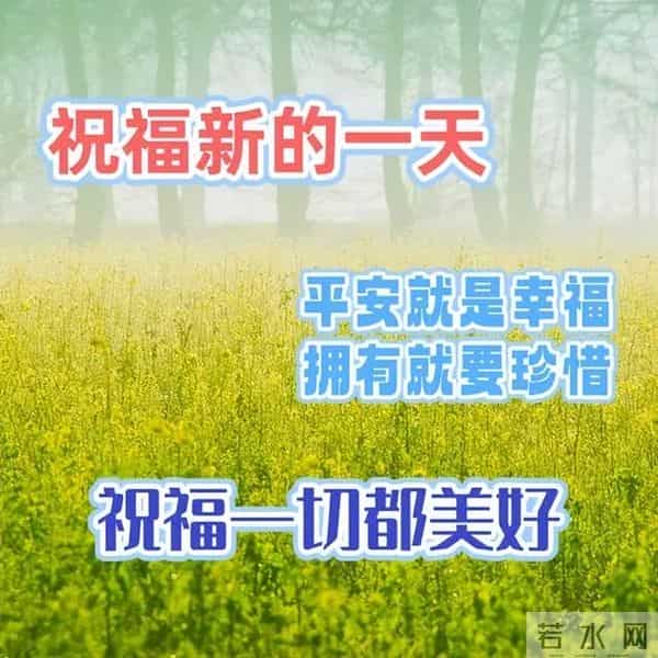 清晨5分钟！这些早安祝福藏着幸福密码