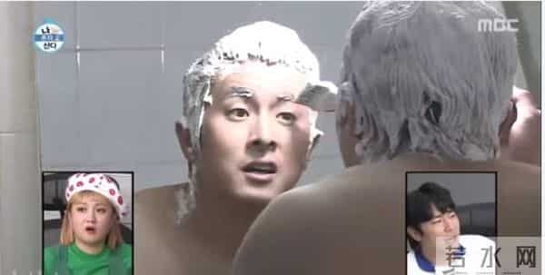 自己剪头睡公司的明星，只有他了-光棍偶像明星的《我独自生活》