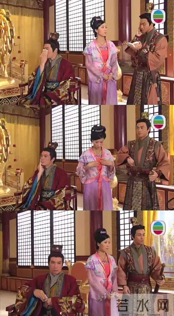 《宫心计》花絮曝光,陈豪自己补妆,杨怡戏服下的破洞牛仔裤亮了