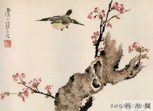 国画大家江寒汀的写意花鸟作品赏析！