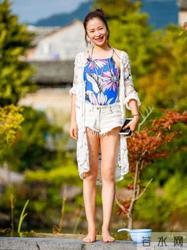 江一燕 - 古早录节目旧照~摆拍宛如画中美人