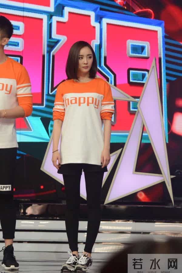 快乐大本营见证杨幂的成长