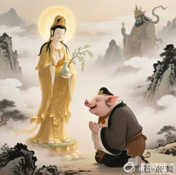 益彩岛借力AI改编《西游记》（八）观音的KPI：取经项目启动会