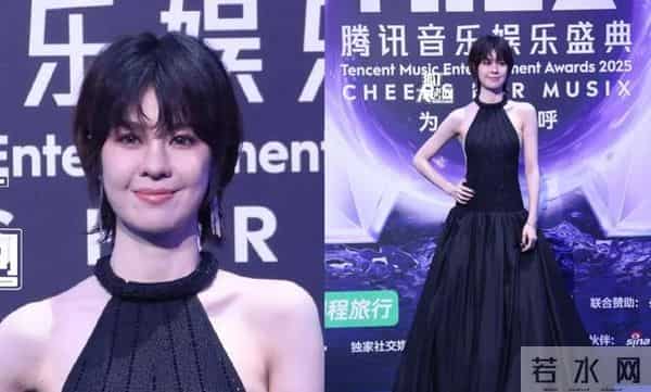 音乐盛典红毯：张靓颖造型看不懂，刘宇宁穿过膝长靴，刘宇妆好浓