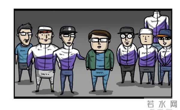 赵石韩国搞笑漫画，跑男runningman道歉特辑吐槽。