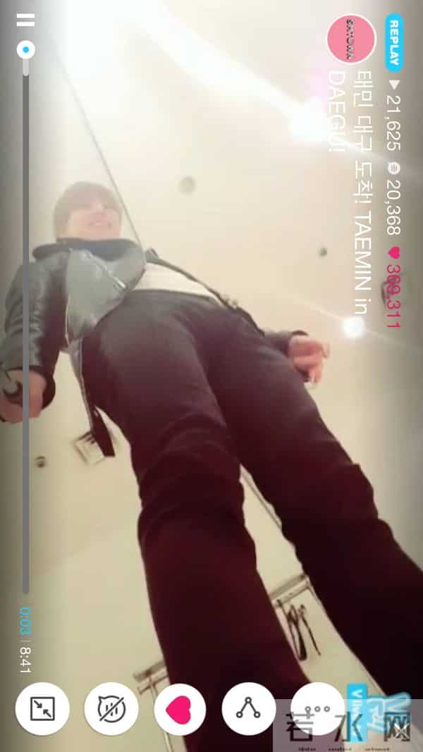 [SHINee][分享]160301 幸福突袭！泰民一天四次V App直播福利满满