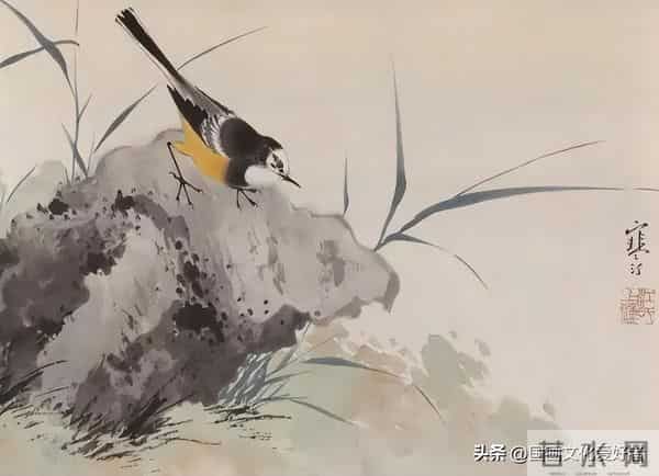 国画大家江寒汀的写意花鸟作品赏析！