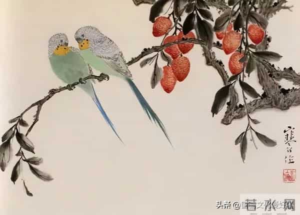 国画大家江寒汀的写意花鸟作品赏析！