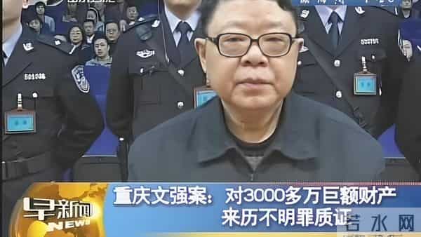 重庆扫黑局长文强，霸凌警员强逼女明星，最后被执行死刑