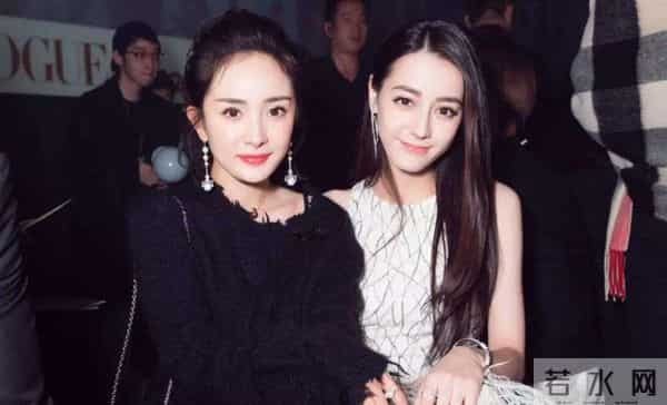 杨幂那么漂亮为何还力捧同样漂亮的热巴 杨幂：盘子很大 又吃不完