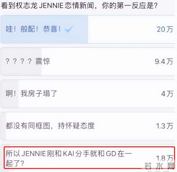 权志龙亲友下场针对金珍妮,女方被质疑出轨,谈遍韩娱大热男团