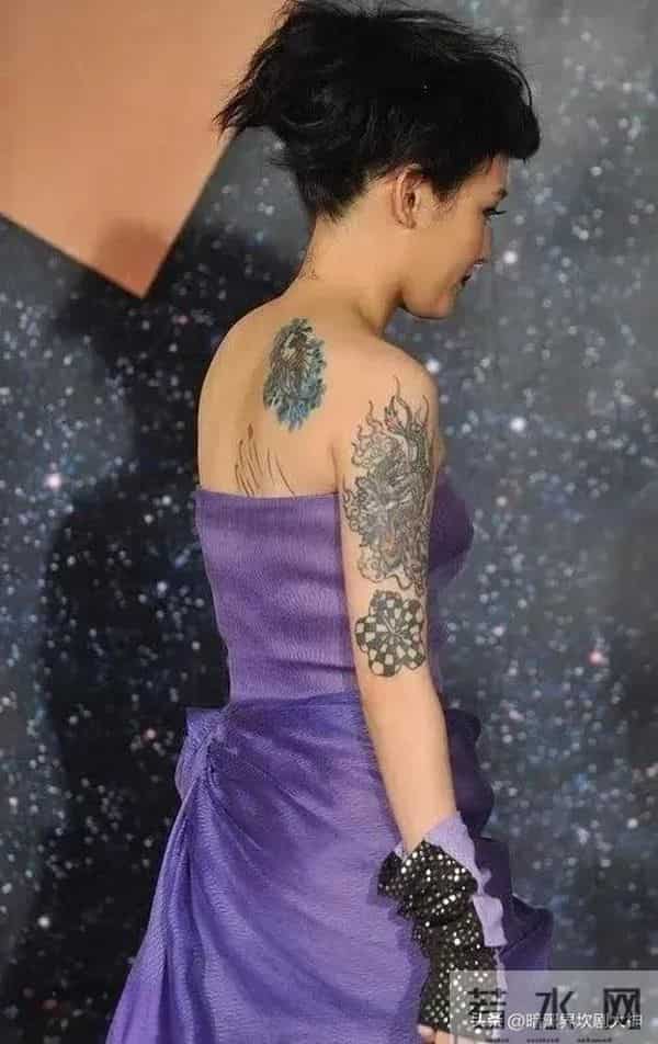 中日韩知名女星的纹身那个好看？有纹在很私密的地方你看过吗？