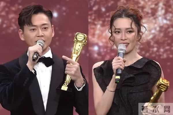 TVB颁奖礼：杨怡紧身礼服抢镜，陈自瑶好美，视后龚嘉欣造型翻车