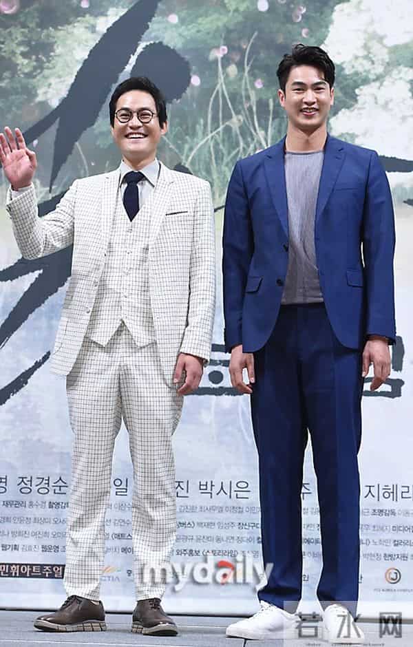 [MD PHOTO] 李准基、IU等艺人出席新剧《步步惊心：丽》发布会