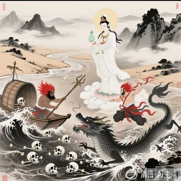 益彩岛借力AI改编《西游记》（八）观音的KPI：取经项目启动会