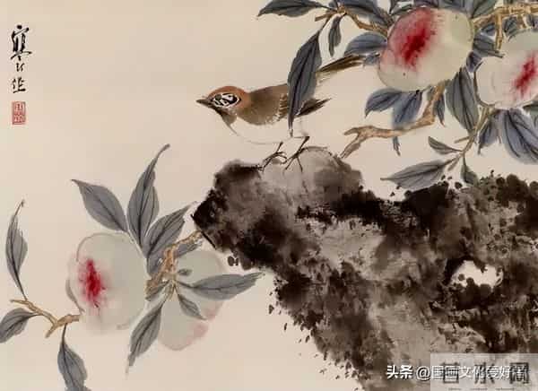 国画大家江寒汀的写意花鸟作品赏析！