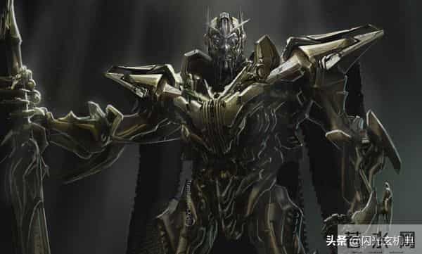 变形金刚动漫人物：《月黑之时》汽车人首领御天敌原画设定稿欣赏