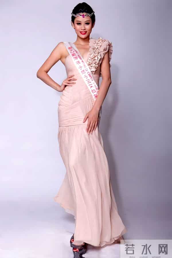 中国世界小姐冠军的魅力风采