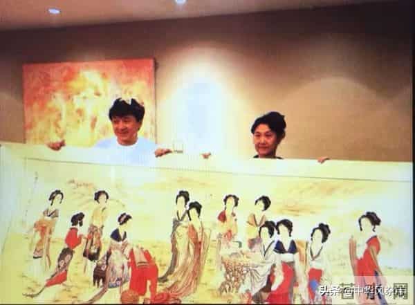 成龙大哥喜欢收藏刘藏元的画