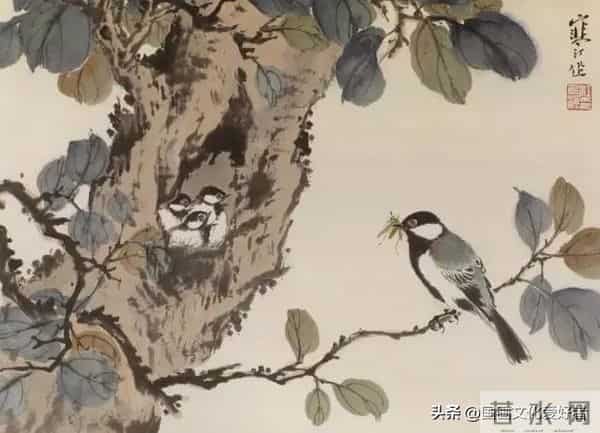 国画大家江寒汀的写意花鸟作品赏析！