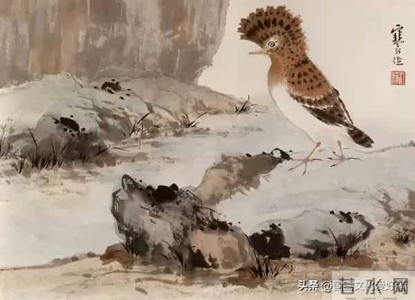 国画大家江寒汀的写意花鸟作品赏析！