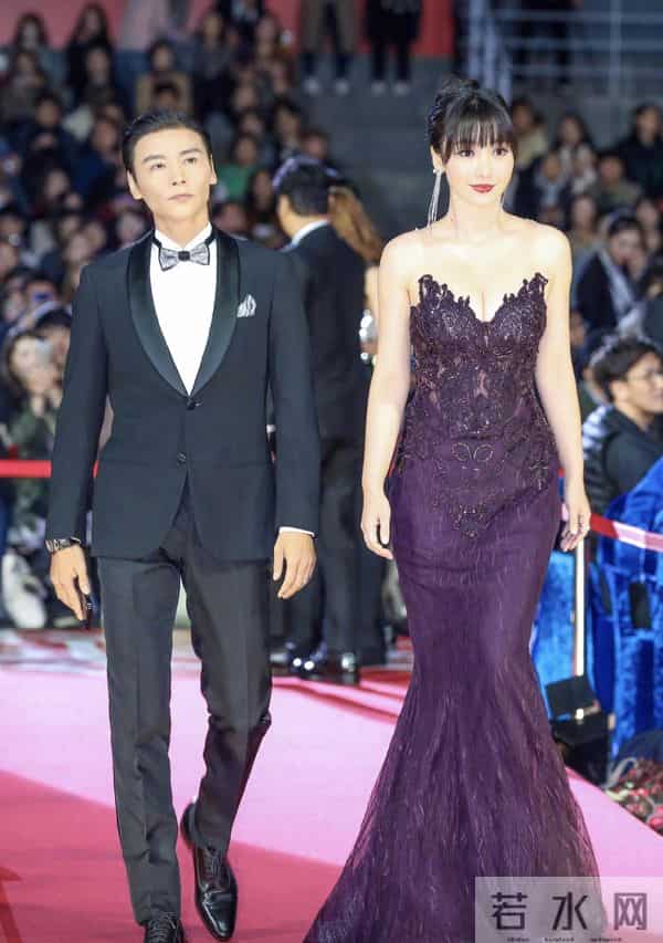 柳岩又“兴风作浪”，穿紧身抹胸鱼尾连衣裙，“尤物身材”太销魂