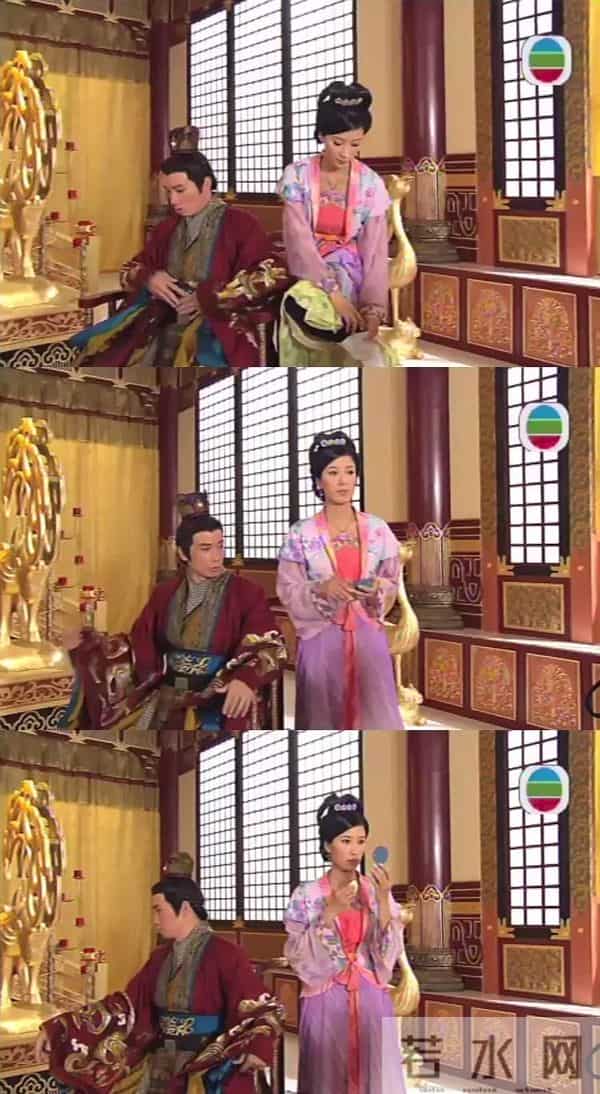 《宫心计》花絮曝光,陈豪自己补妆,杨怡戏服下的破洞牛仔裤亮了