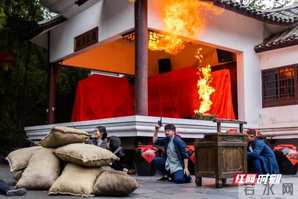 好戏上场！“五一”去长沙世界之窗看实景剧《乌龙山剿匪记》