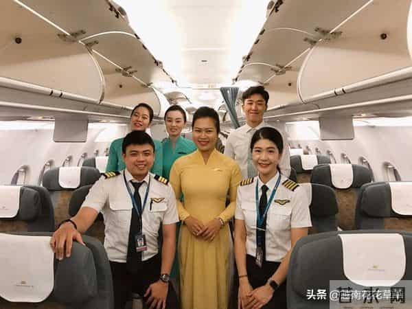 越南女机长鲜为人知的生活，这颜值这气质不愧担当