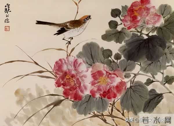 国画大家江寒汀的写意花鸟作品赏析！