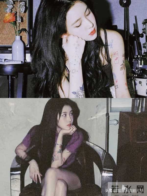 中日韩知名女星的纹身那个好看？有纹在很私密的地方你看过吗？