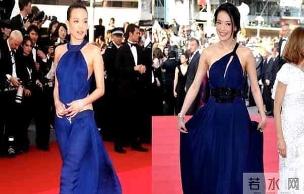 又被“舒淇”的大尺度惊艳!大胆穿挂脖露背裙走红毯,真不怕走光