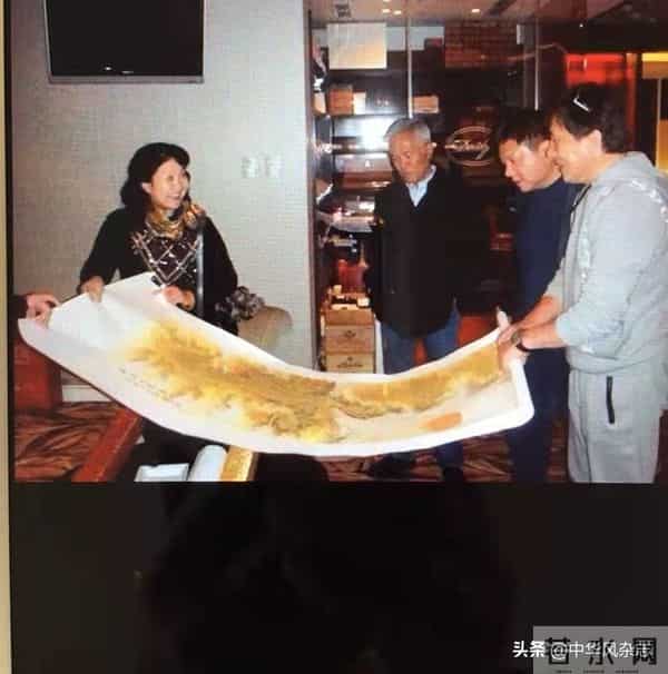 成龙大哥喜欢收藏刘藏元的画