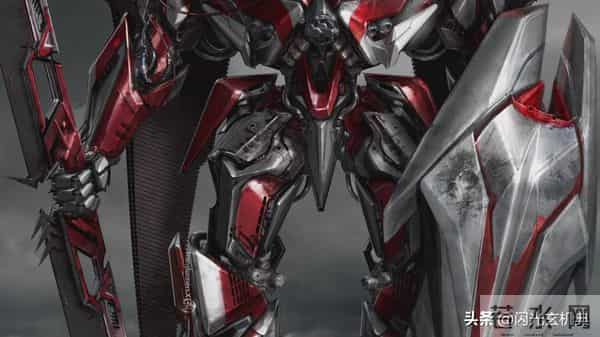 变形金刚动漫人物：《月黑之时》汽车人首领御天敌原画设定稿欣赏