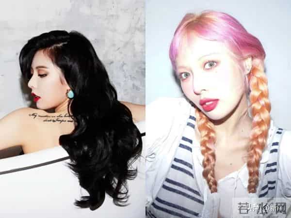 因谈恋爱被公司双双开除，金泫雅&金晓钟分手了？