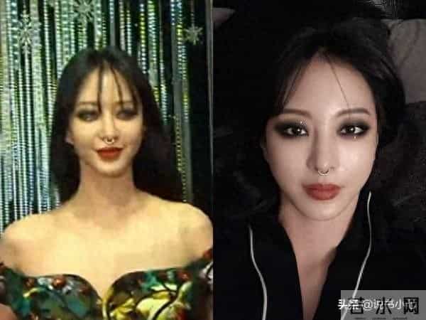 公主脸配牛鼻环，韩国逃跑女星新花招，酷似金喜善的脸会变啥样